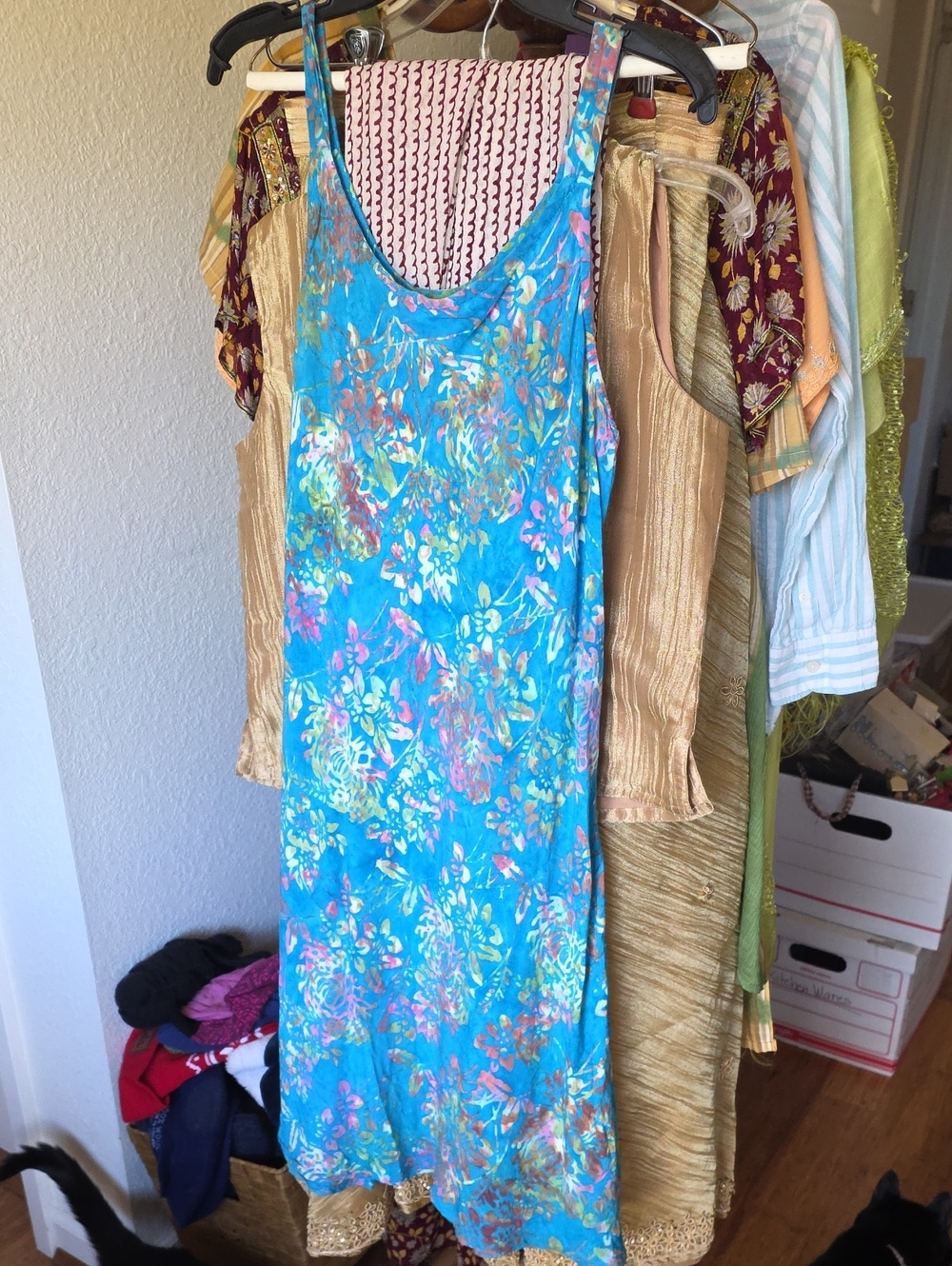Colorful Strap Dress